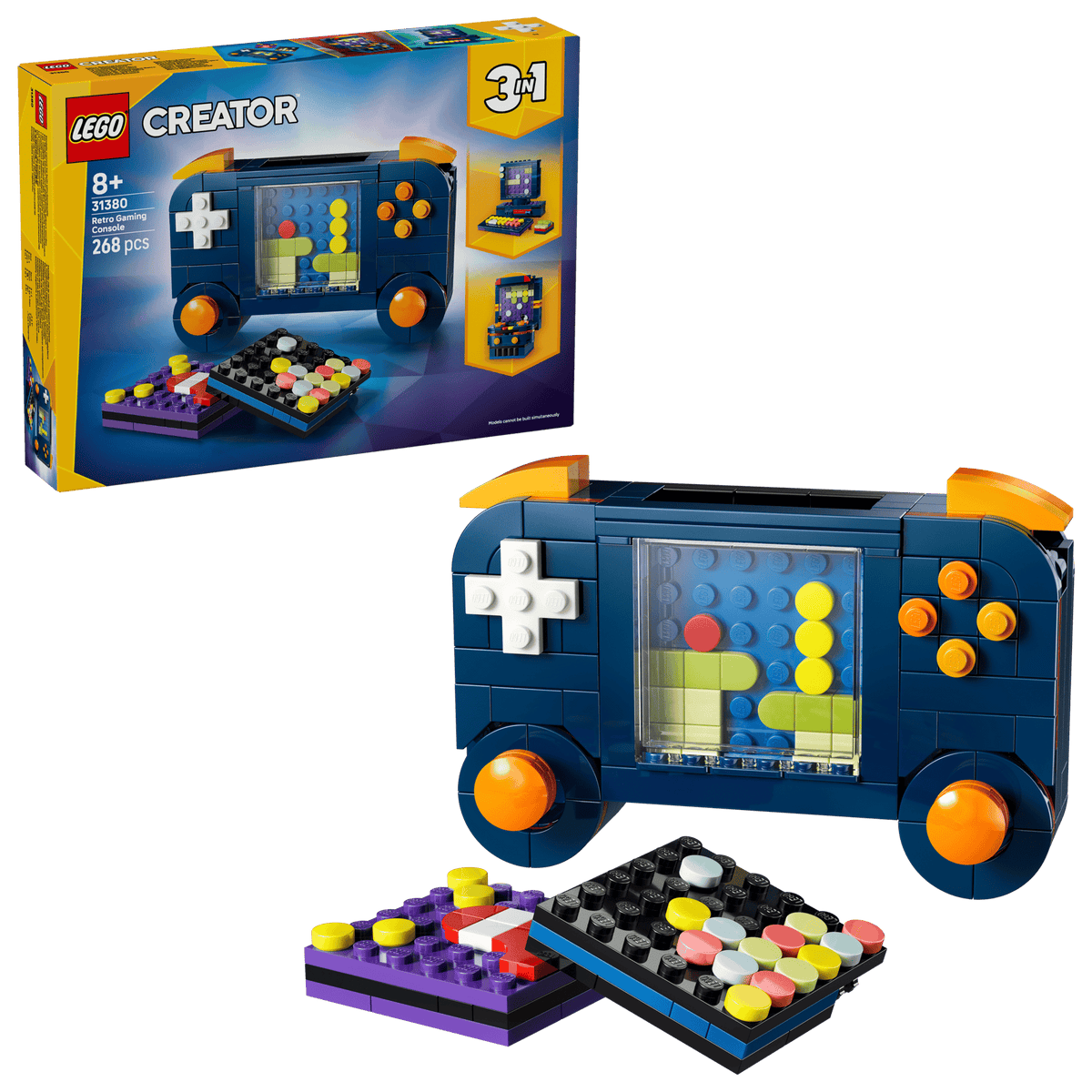 LEGO 31380 Creator 3-in-1 Retro Gaming Console | 268 PCS