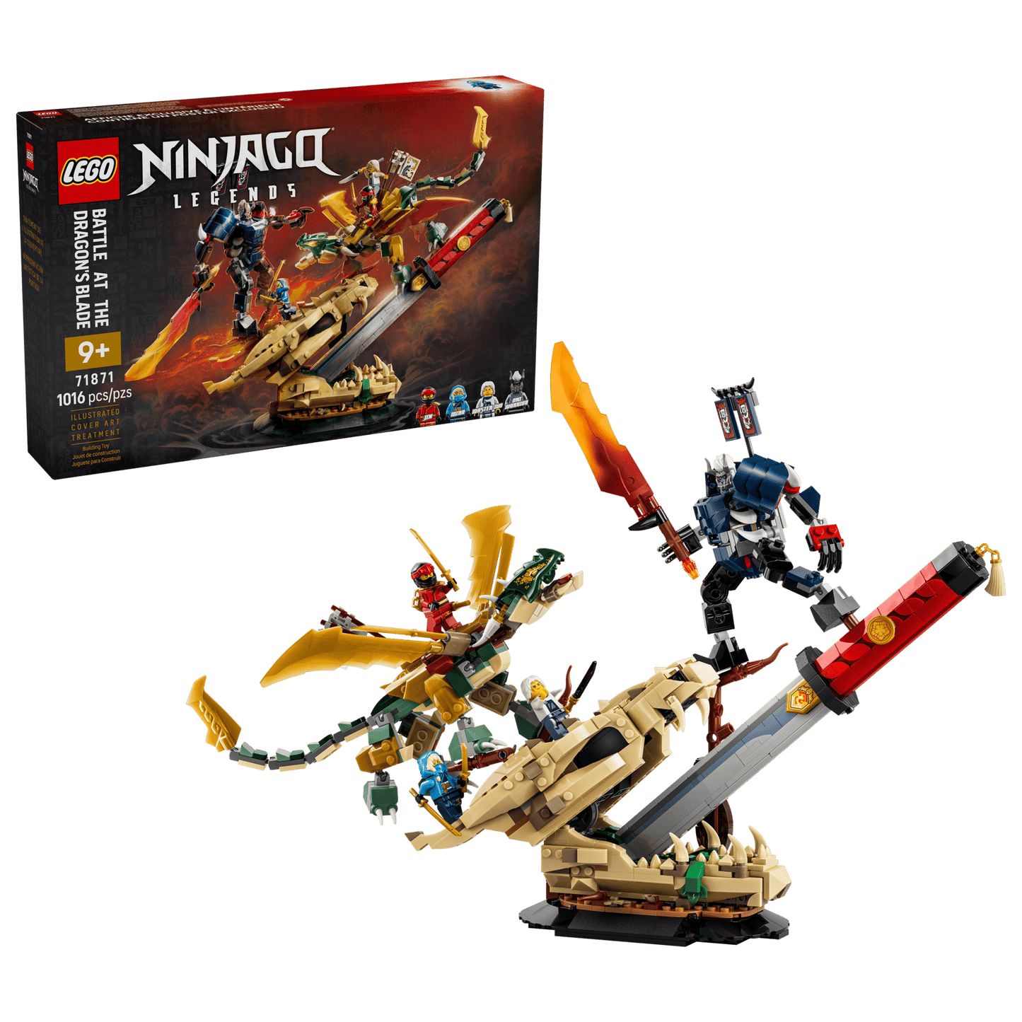 LEGO 71871 Ninjago Battle at the Dragon's Blade | 1016 PCS