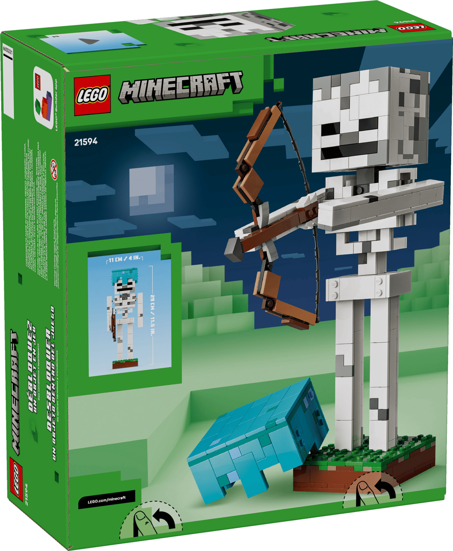 LEGO 21594 Minecraft The Skeleton | 502 PCS