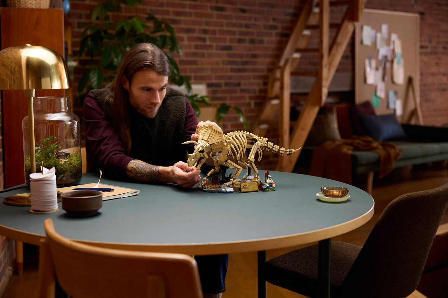 LEGO 77985 Jurassic World Dinosaur Fossils: Triceratops | 1154 PCS