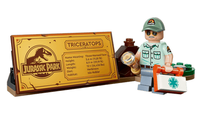 LEGO 77985 Jurassic World Dinosaur Fossils: Triceratops | 1154 PCS