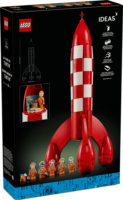 LEGO 21367 Ideas Tintin® Moon Rocket | 1283 PCS
