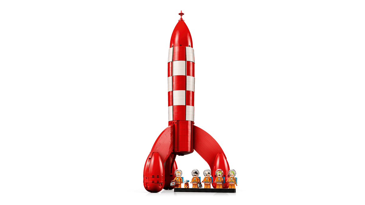 21367 Tintin® Moon Rocket | 1283 PCS