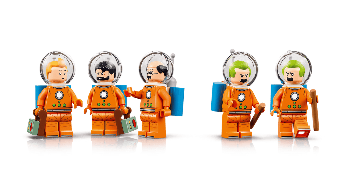 21367 Tintin® Moon Rocket | 1283 PCS