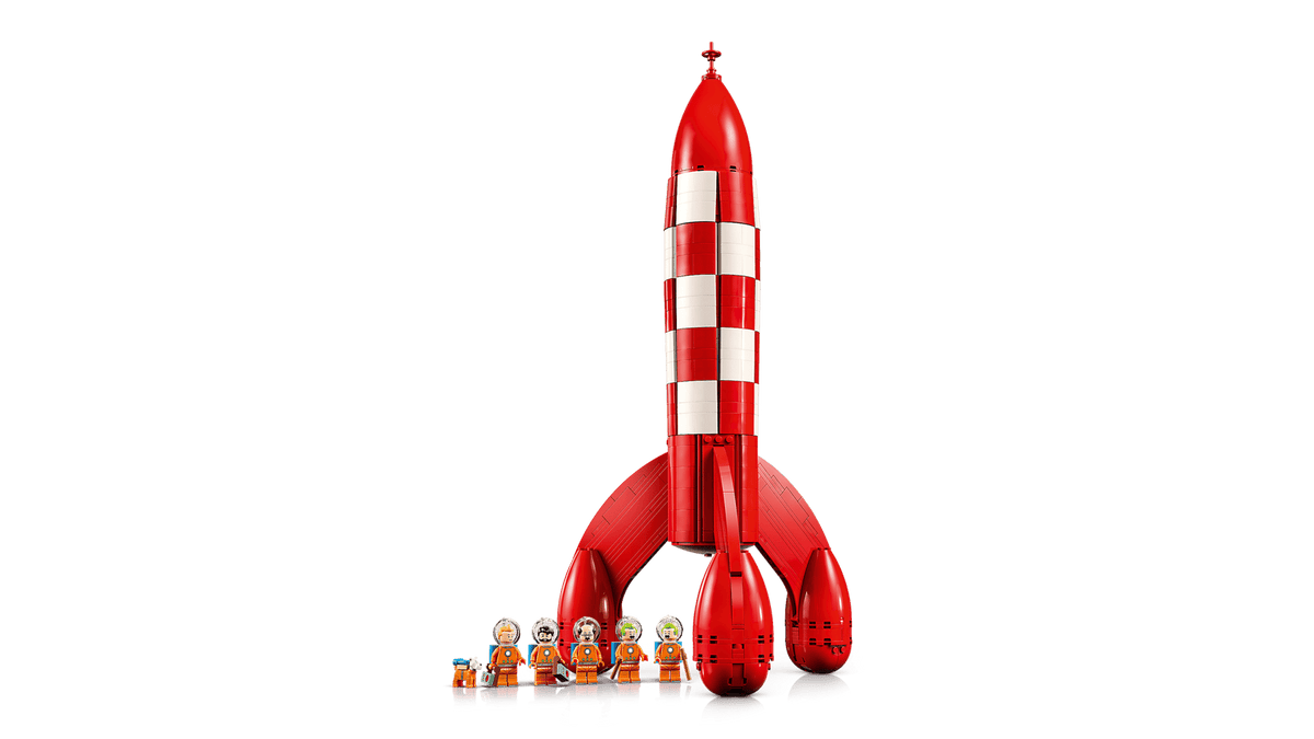 21367 Tintin® Moon Rocket | 1283 PCS