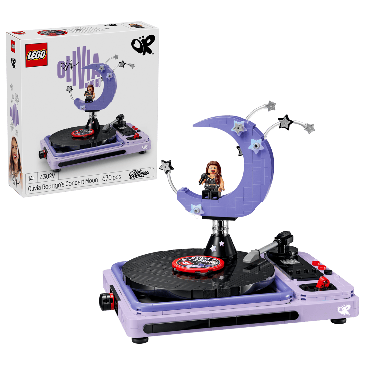LEGO 43029 Editions Olivia Rodrigo's Concert Moon | 670 PCS