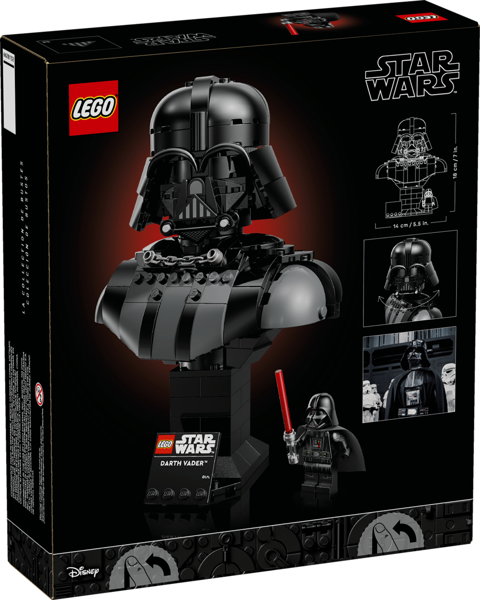 LEGO 75439 Star Wars Darth Vader™ Bust | 349 PCS