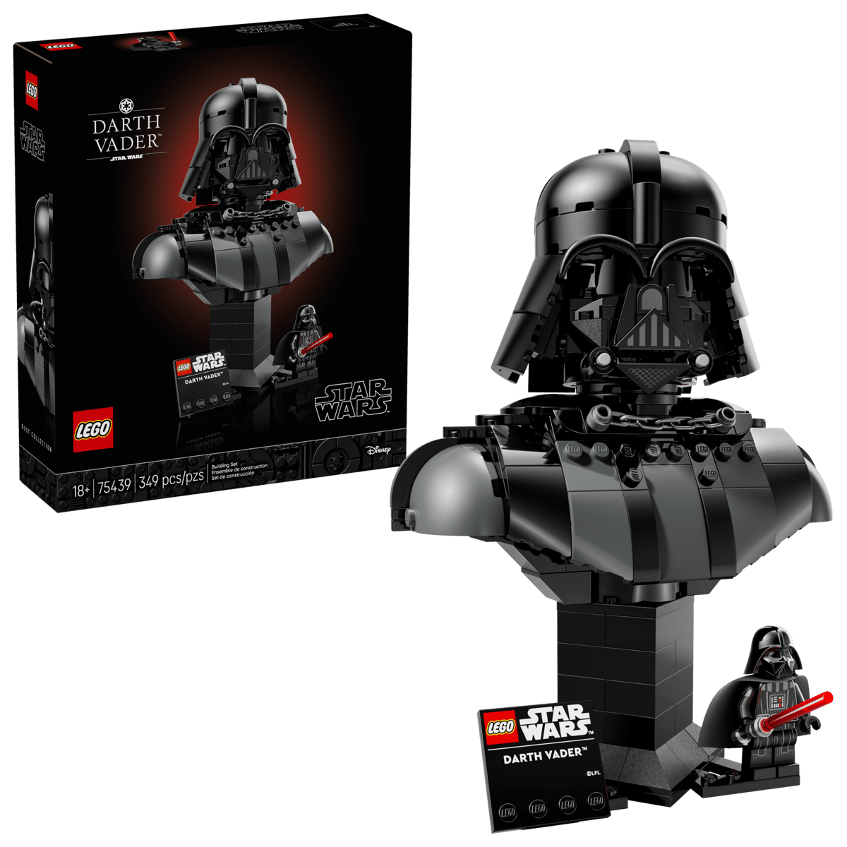 LEGO 75439 Star Wars Darth Vader™ Bust | 349 PCS
