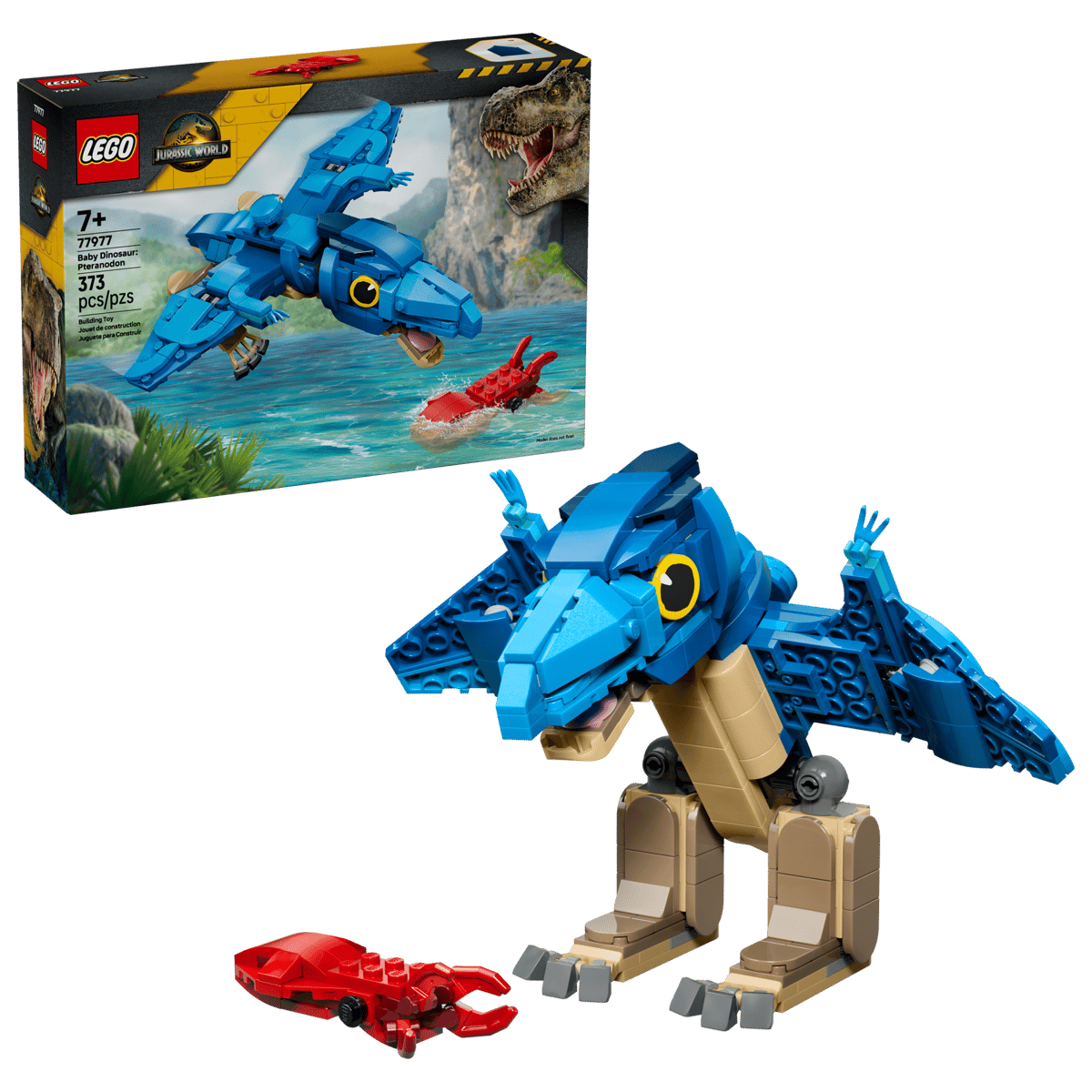 LEGO 77977 Jurassic World Baby Dinosaur: Pteranodon | 373 PCS