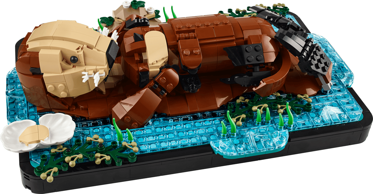 LEGO 21366 Ideas Floating Sea Otters | 1234 PCS