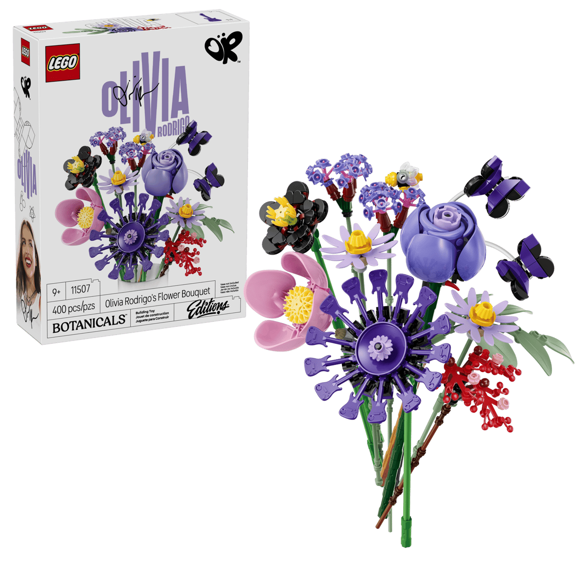LEGO 11507 Editions Olivia Rodrigo's Flower Bouquet | 400 PCS