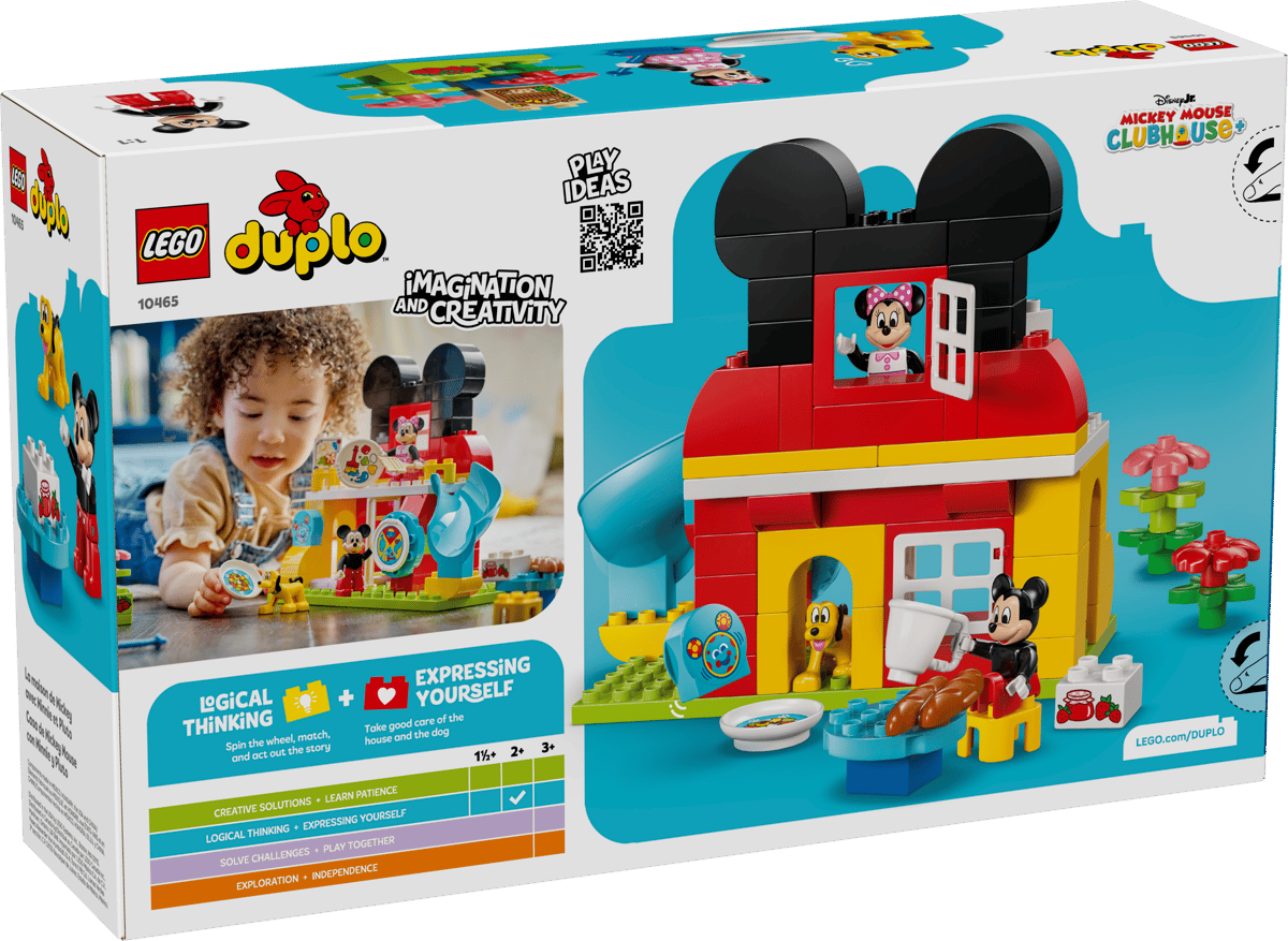 LEGO 10465 Duplo Mickey Mouse Clubhouse with Minnie & Pluto | 87 PCS