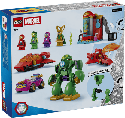 LEGO 11211 Marvel Loki vs. Team Iron Man | 204 PCS