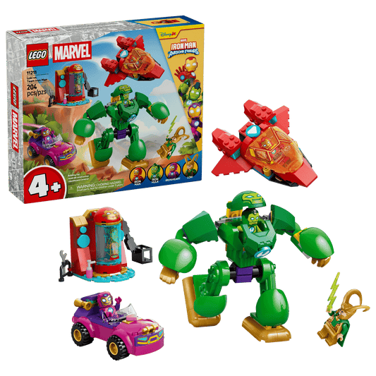 LEGO 11211 Marvel Loki vs. Team Iron Man | 204 PCS