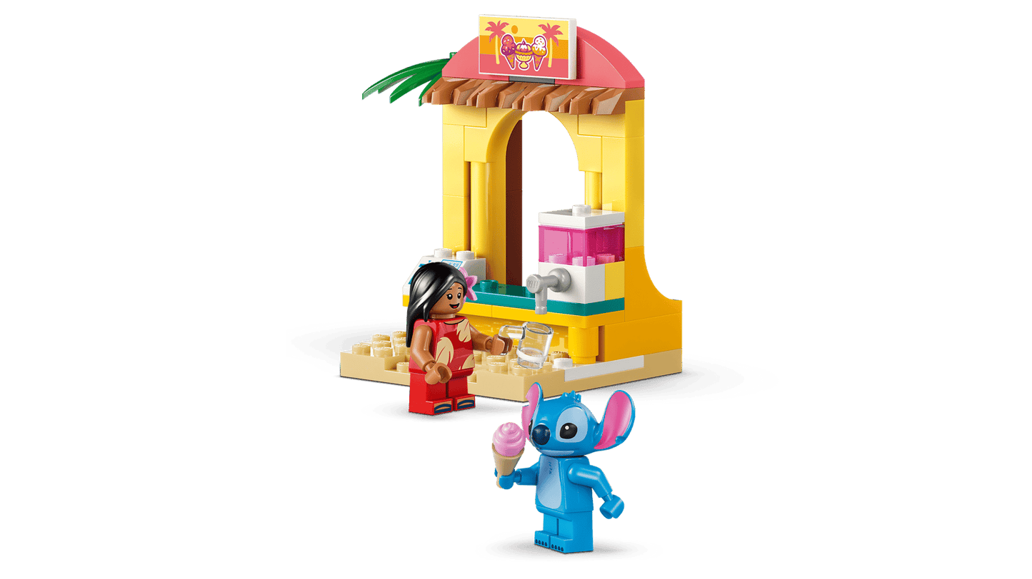 LEGO 43280 Disney Beach Fun with Lilo & Stitch | 113 PCS