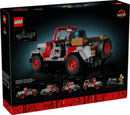 LEGO 77984 Jurassic World Jurassic Park Jeep® Wrangler | 1924 PCS