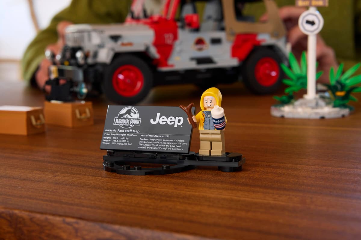 LEGO 77984 Jurassic World Jurassic Park Jeep® Wrangler | 1924 PCS