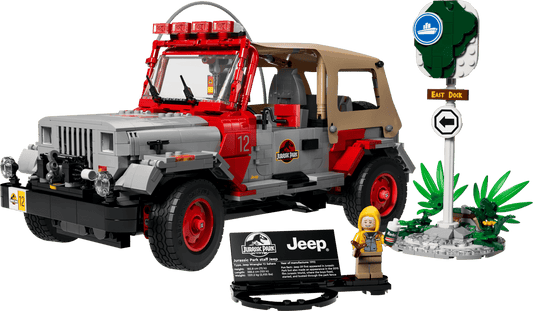 LEGO 77984 Jurassic World Jurassic Park Jeep® Wrangler | 1924 PCS