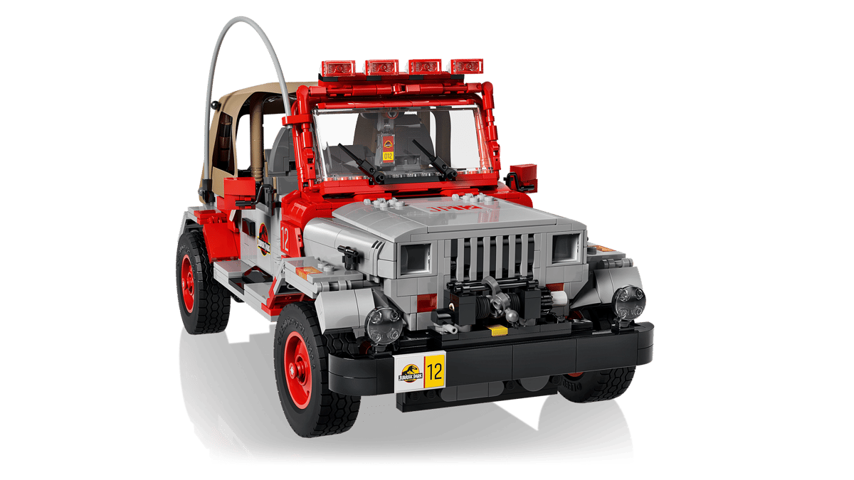 LEGO 77984 Jurassic World Jurassic Park Jeep® Wrangler | 1924 PCS