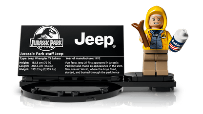 LEGO 77984 Jurassic World Jurassic Park Jeep® Wrangler | 1924 PCS