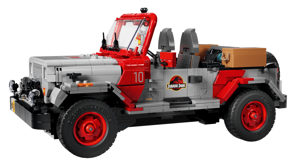 LEGO 77984 Jurassic World Jurassic Park Jeep® Wrangler | 1924 PCS