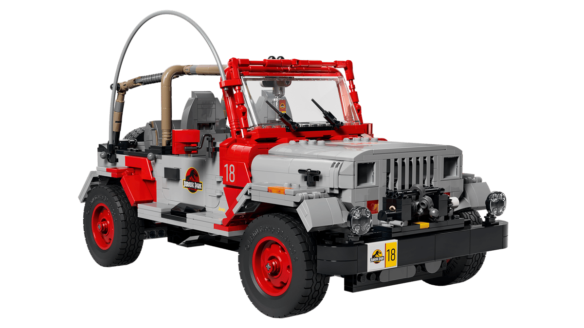 LEGO 77984 Jurassic World Jurassic Park Jeep® Wrangler | 1924 PCS