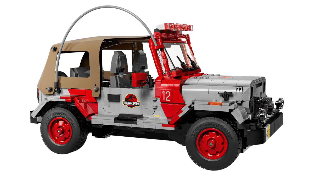 LEGO 77984 Jurassic World Jurassic Park Jeep® Wrangler | 1924 PCS