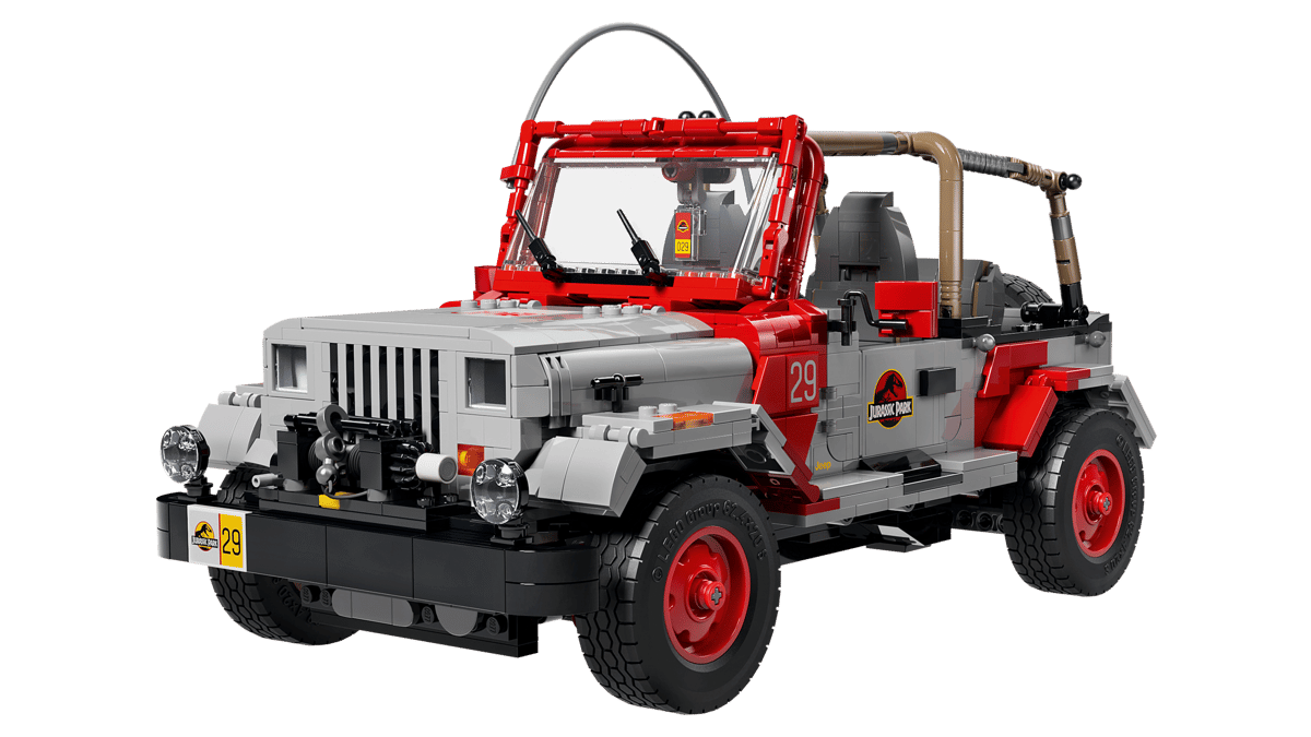 LEGO 77984 Jurassic World Jurassic Park Jeep® Wrangler | 1924 PCS