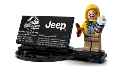 LEGO 77984 Jurassic World Jurassic Park Jeep® Wrangler | 1924 PCS