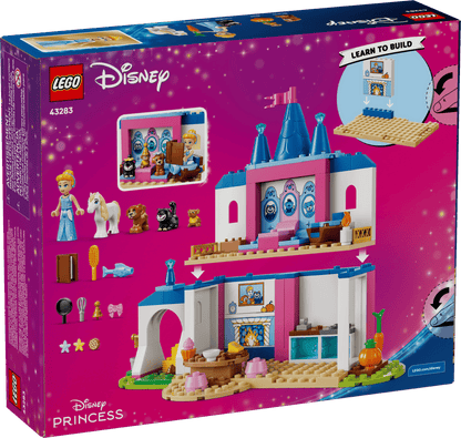 LEGO 43283 Disney Cinderella Animal Friends Castle | 149 PCS