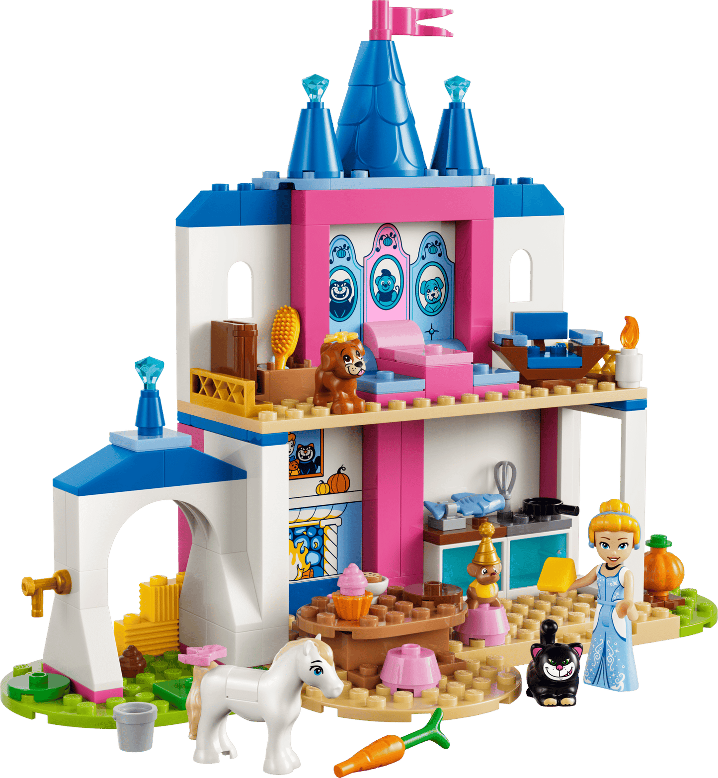 LEGO 43283 Disney Cinderella Animal Friends Castle | 149 PCS