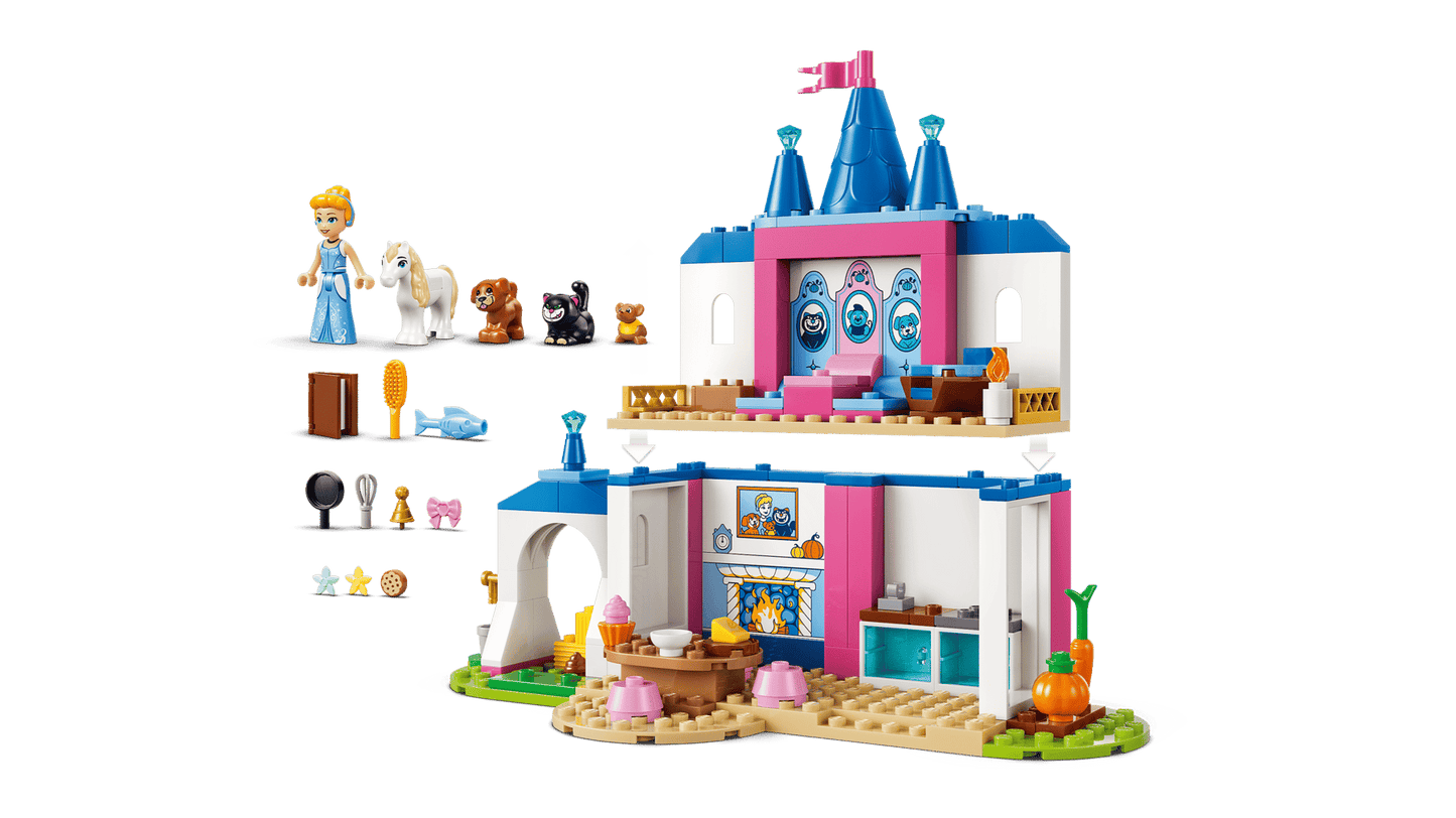 LEGO 43283 Disney Cinderella Animal Friends Castle | 149 PCS