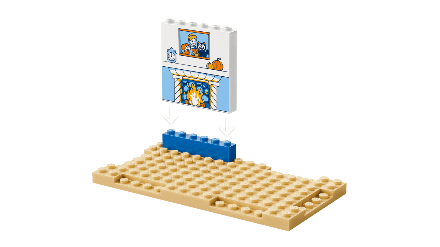 LEGO 43283 Disney Cinderella Animal Friends Castle | 149 PCS
