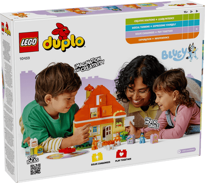 LEGO 10459 DUPLO Bluey's Family House with Memory Game | 83 PCS