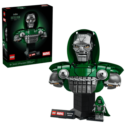 LEGO 76345 Marvel Doctor Doom Bust | 379 PCS