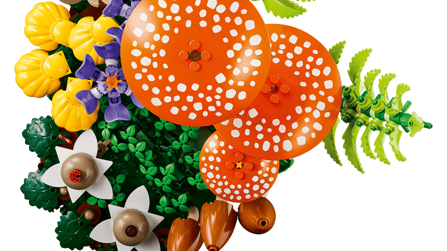 LEGO 11505 Botanicals Woodland Mushrooms | 806 PCS