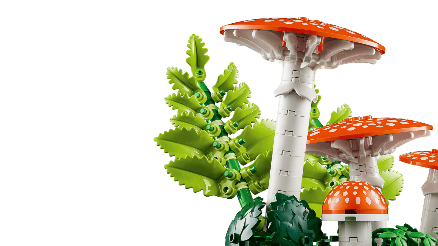 LEGO 11505 Botanicals Woodland Mushrooms | 806 PCS