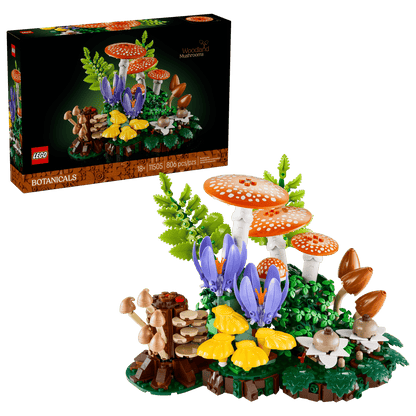 LEGO 11505 Botanicals Woodland Mushrooms | 806 PCS