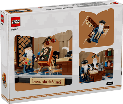 LEGO 40902 Tribute to Leonardo da Vinci | 251 PCS | Retired