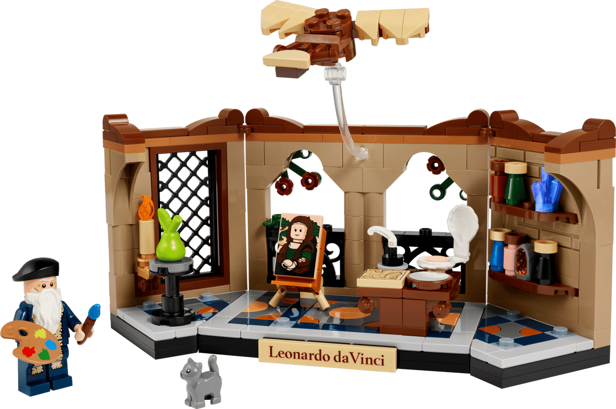 LEGO 40902 Tribute to Leonardo da Vinci | 251 PCS | Retired