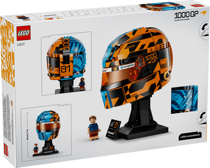 LEGO 43017 Editions McLaren Mastercard F1® Team Oscar Piastri Helmet | 793 PCS