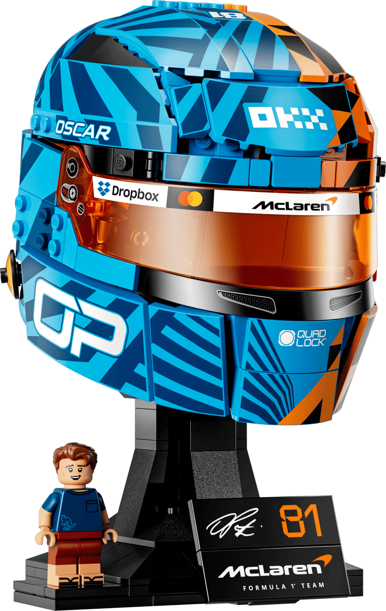 LEGO 43017 Editions McLaren Mastercard F1® Team Oscar Piastri Helmet | 793 PCS