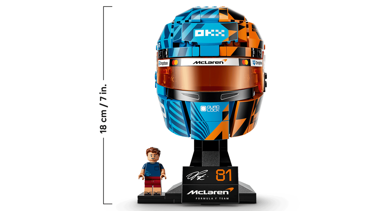 LEGO 43017 Editions McLaren Mastercard F1® Team Oscar Piastri Helmet | 793 PCS