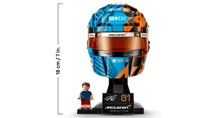 LEGO 43017 Editions McLaren Mastercard F1® Team Oscar Piastri Helmet | 793 PCS
