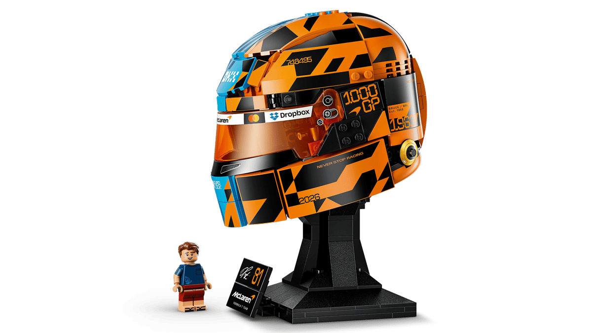 LEGO 43017 Editions McLaren Mastercard F1® Team Oscar Piastri Helmet | 793 PCS
