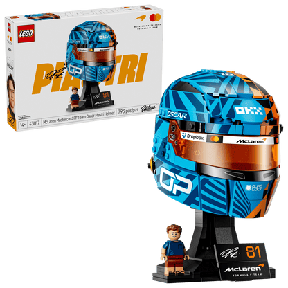 LEGO 43017 Editions McLaren Mastercard F1® Team Oscar Piastri Helmet | 793 PCS