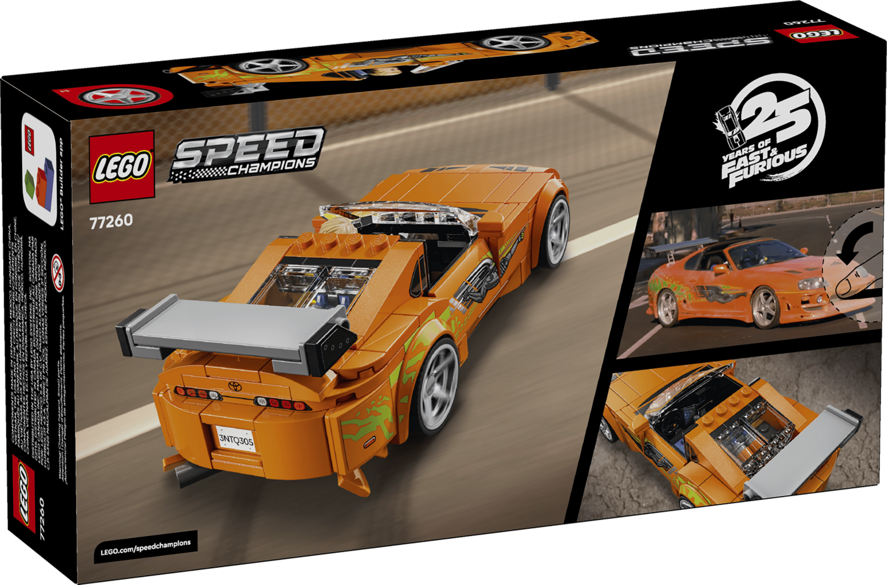 LEGO 77260 Speed Champions The Fast and The Furious Toyota Supra