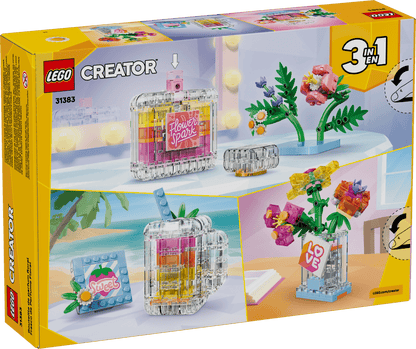 LEGO 31383 Creator 3in1 Floral Decor Perfume Bottle | 286 PCS