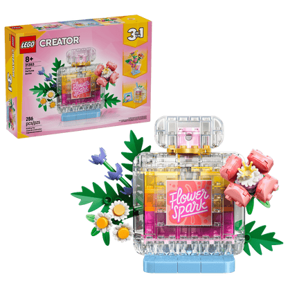 LEGO 31383 Creator 3in1 Floral Decor Perfume Bottle | 286 PCS
