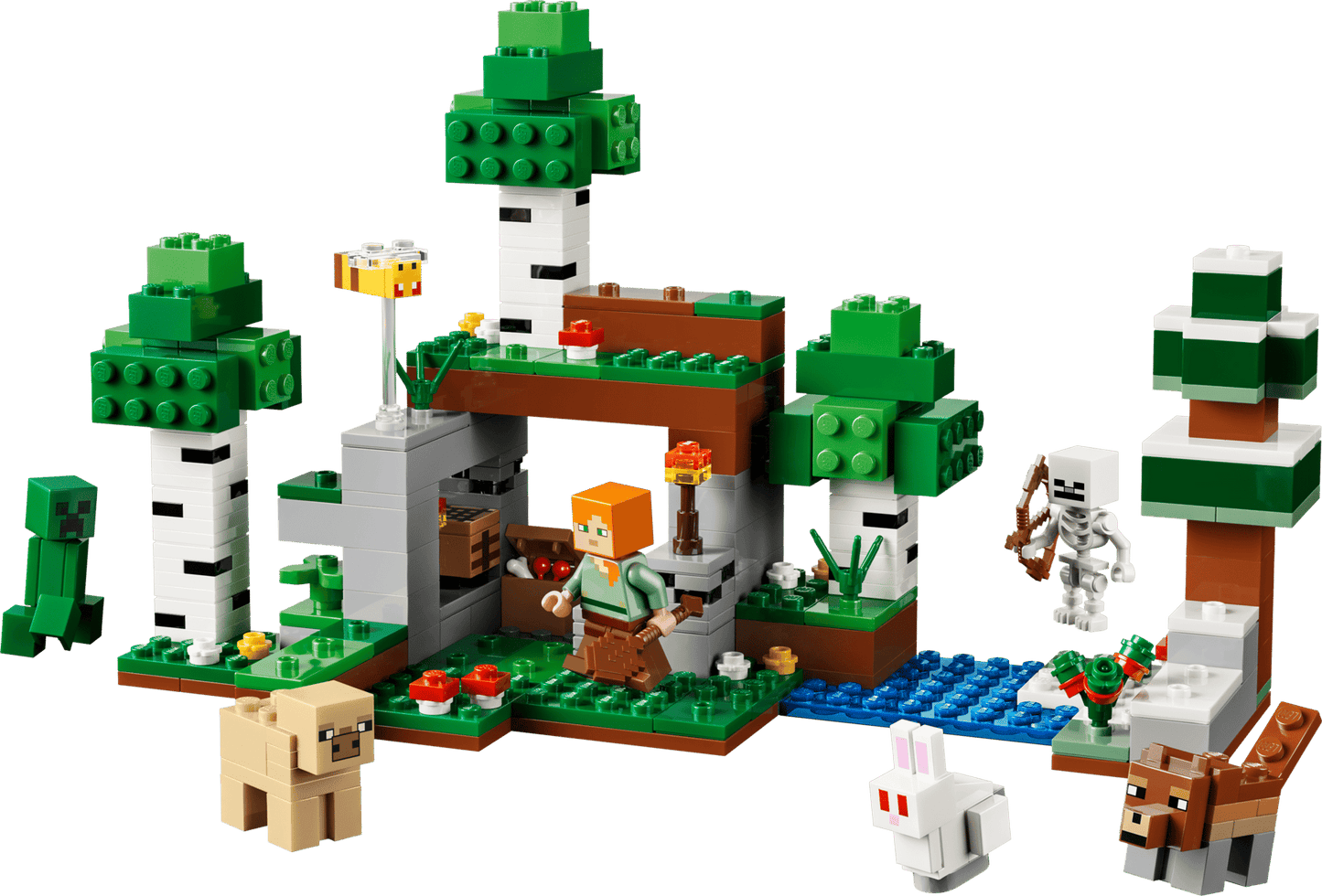 LEGO 21593 Minecraft First Night Adventure | 301 PCS